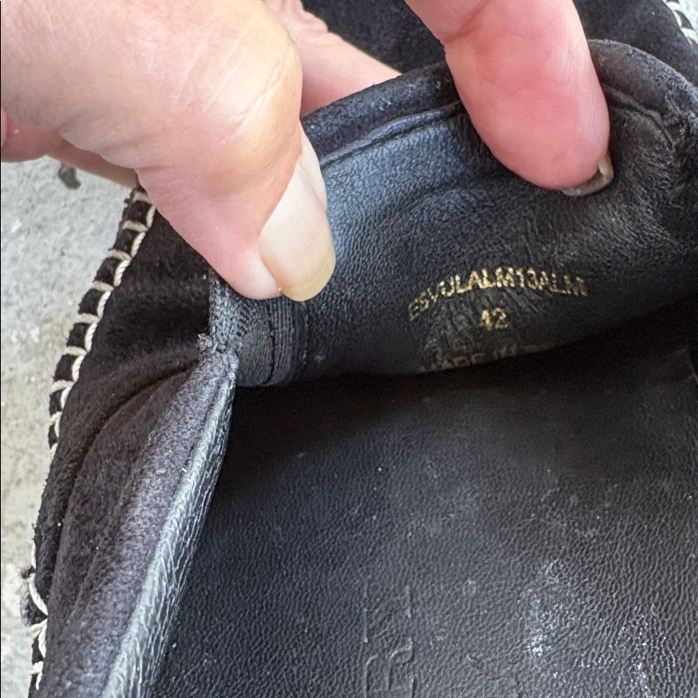 Burberry suede Crepe espadrille slip on - Picture 8 of 10